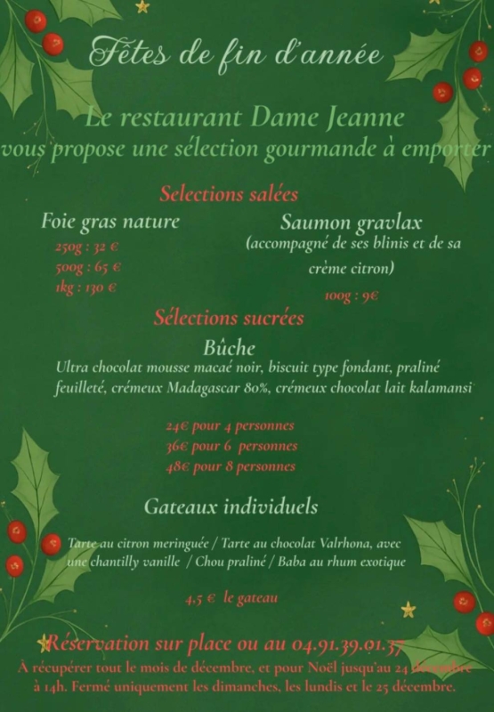 Dame Jeanne - restaurant vieux port marseille - restaurant gastronomique vieux port marseille - - Bon restaurant Marseille